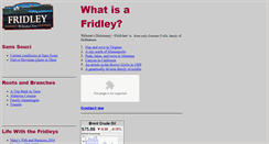 Desktop Screenshot of fridley.net